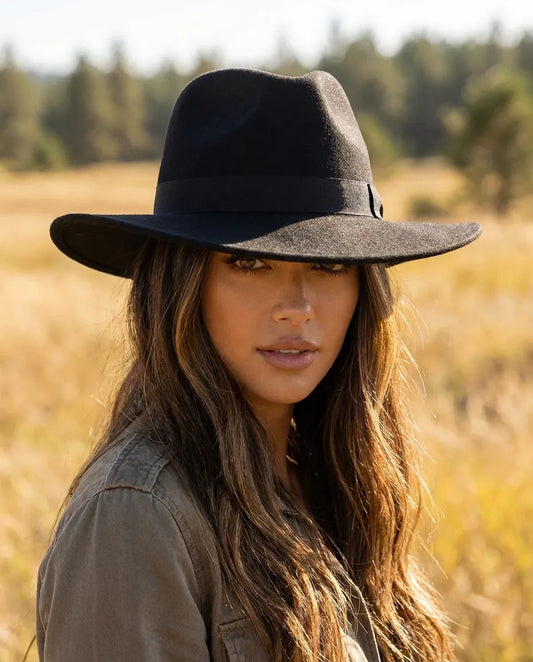 Legacy Black Fedora Felt Hat