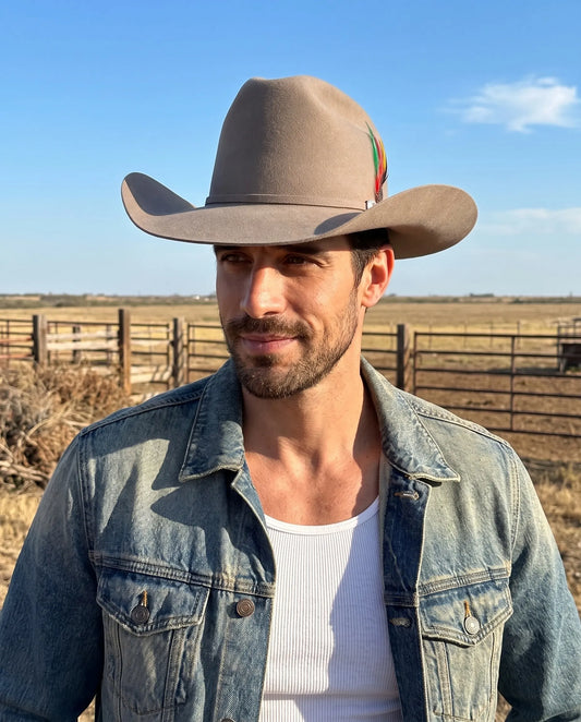 Canyon Grey 6X Felt Cowboy Hat