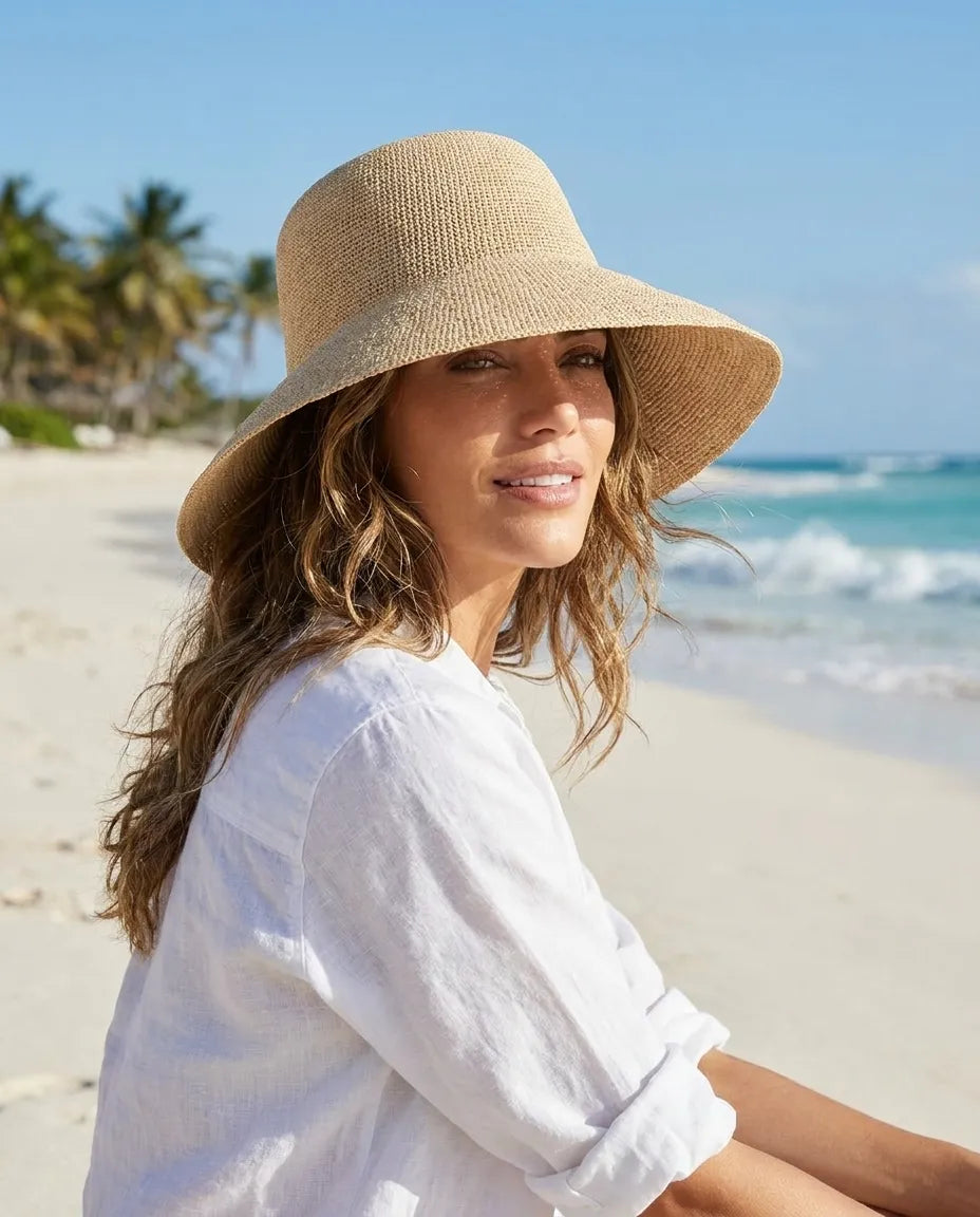 Inca Classic Summer Raffia Straw Sun Hat