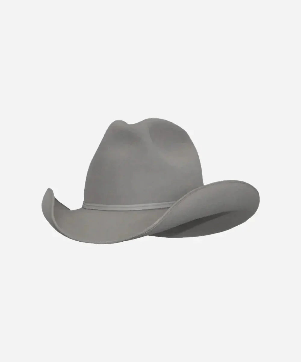Jimmy Stewart Grey Wool Cowboy Hat