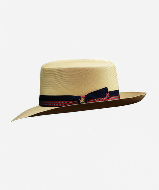 Vintage Natural Straw Panama Hat