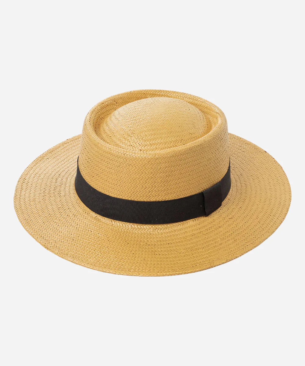 Natural Riviera Straw Boater