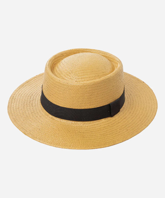 Natural Riviera Straw Boater