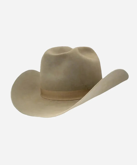 Beige James Dean Western Wool Felt Hat