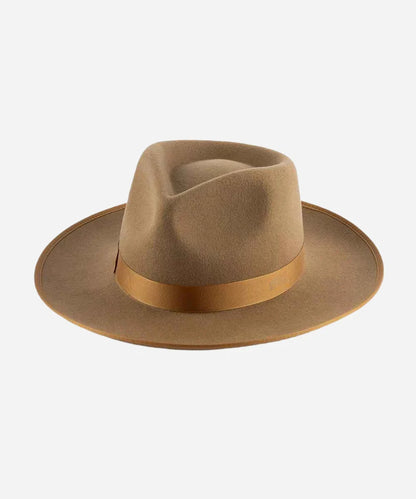 Monroe Rancher Brown Wool Fedora