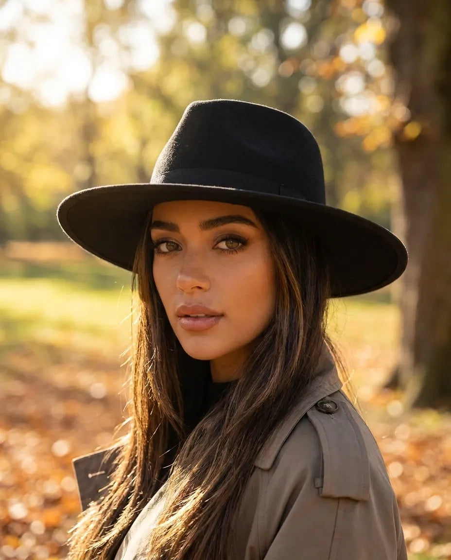Legacy Black Fedora Felt Hat