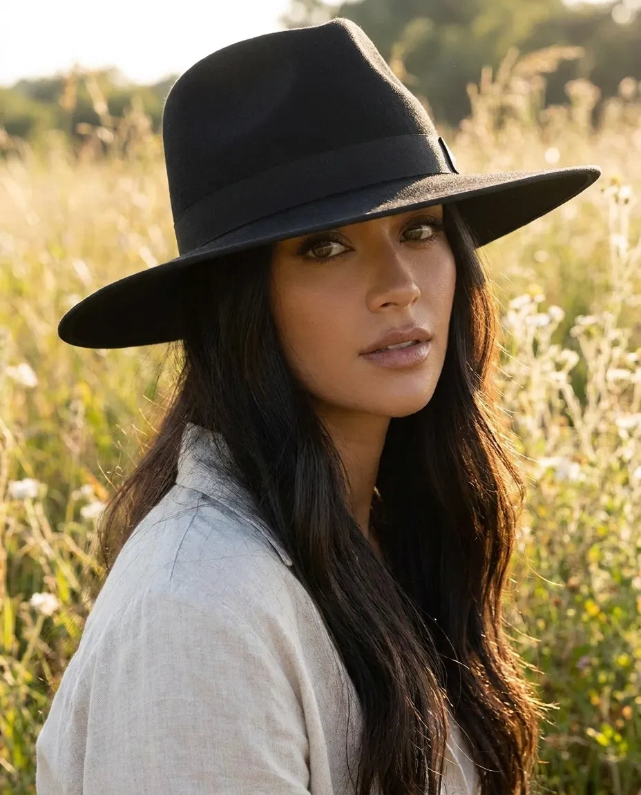 Legacy Black Fedora Felt Hat