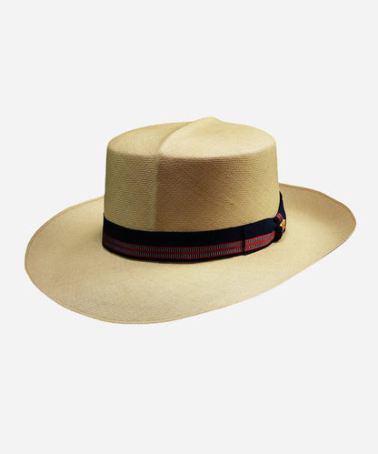 Vintage Natural Straw Panama Hat