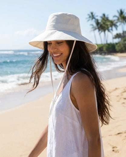 Coconut Cotton Canvas Bucket Hat