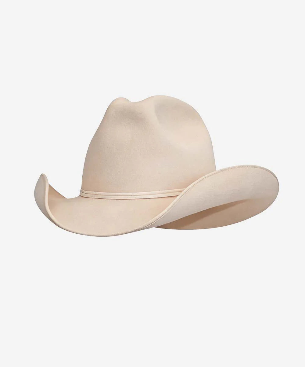Jimmy Stewart Beige Felt Western Hat