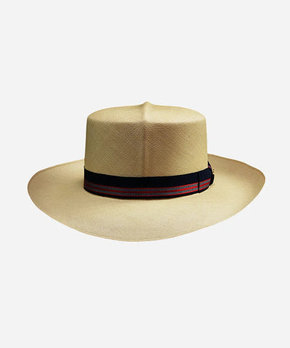 Vintage Natural Straw Panama Hat