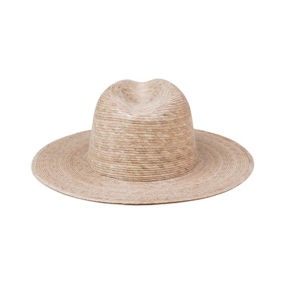 Handmade Summer Palm Leaf Fedora Hat