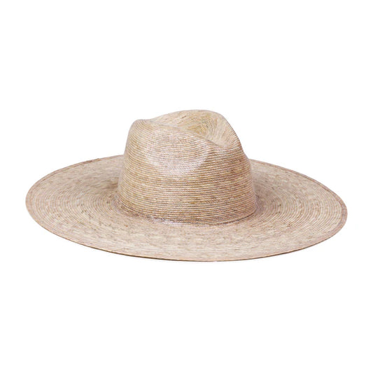 Classic Natural Palm Leaf Fedora Hat