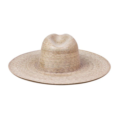Classic Natural Palm Leaf Fedora Hat