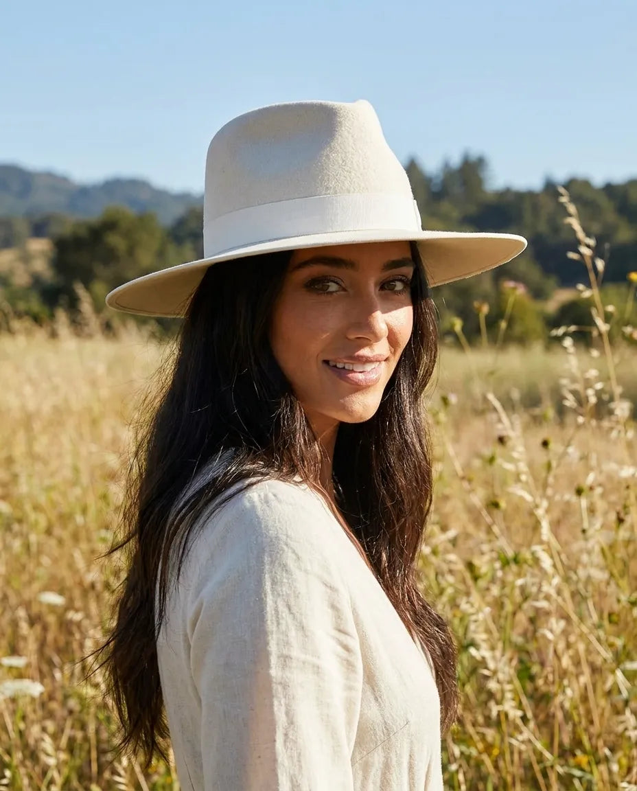 Legacy White Wool Felt Cowboy Hat