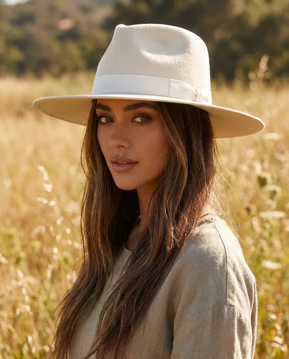 Legacy White Wool Felt Cowboy Hat