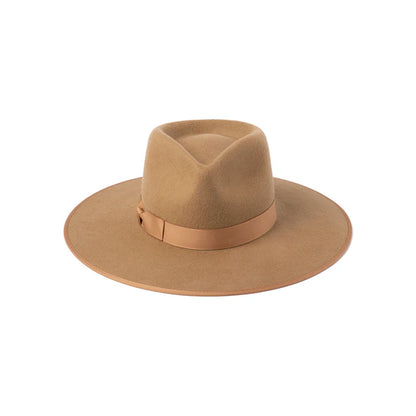 Teak Rancher Brown Australian Wool Fedora Hat