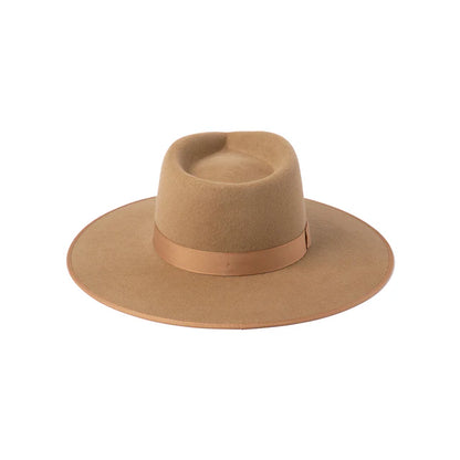 Teak Rancher Brown Australian Wool Fedora Hat