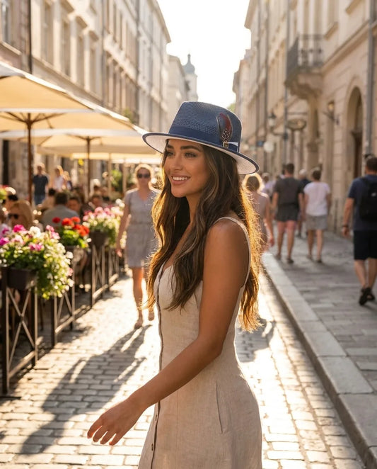 Women’s British Vintage Style Beach Sun Hat