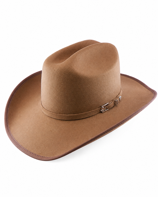 Brown Felt Western Cowboy Hat for Men