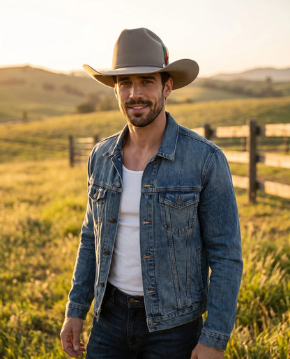 Canyon Grey 6X Felt Cowboy Hat