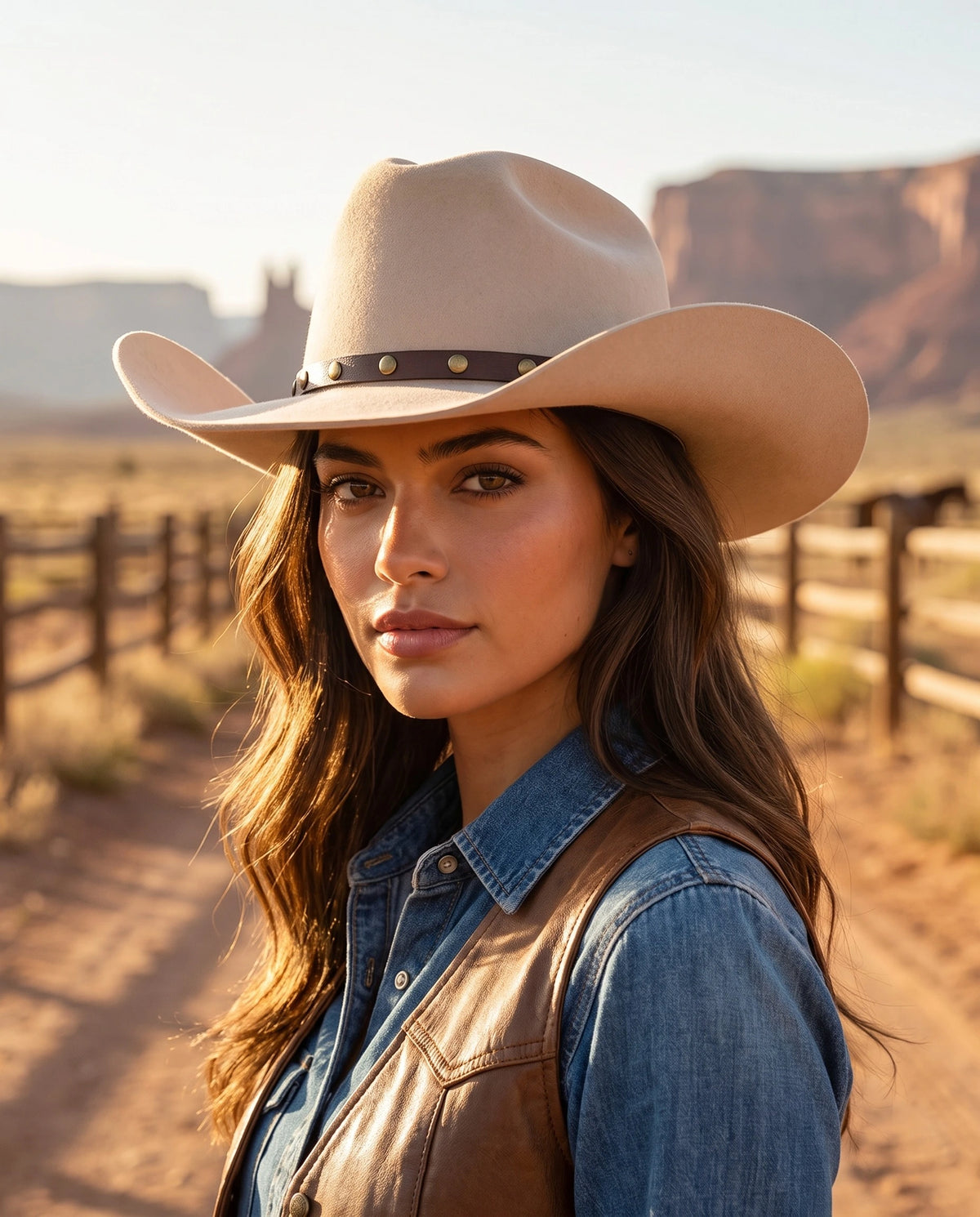 Lubelly Crest Pinched Crown Wool Felt Hat
