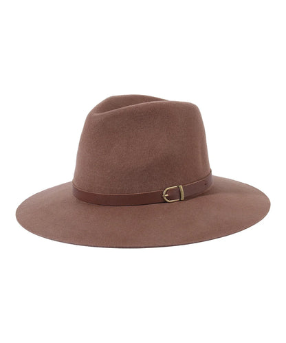 Curator Brown Wool Fedora