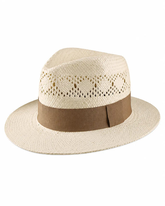 Handwoven Conical Crown Panama Straw Hat