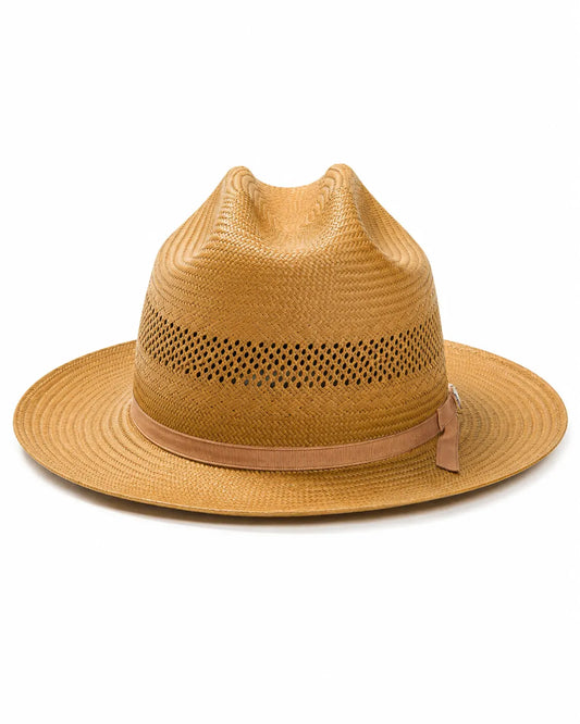 Light Brown Handwoven Summer Straw Hat