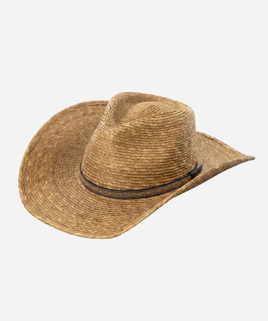 Mesa Brown Straw Western Hat