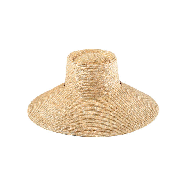 Golden Wheat Straw Wide Brim Sun Hat