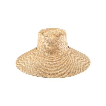 Golden Wheat Straw Wide Brim Sun Hat