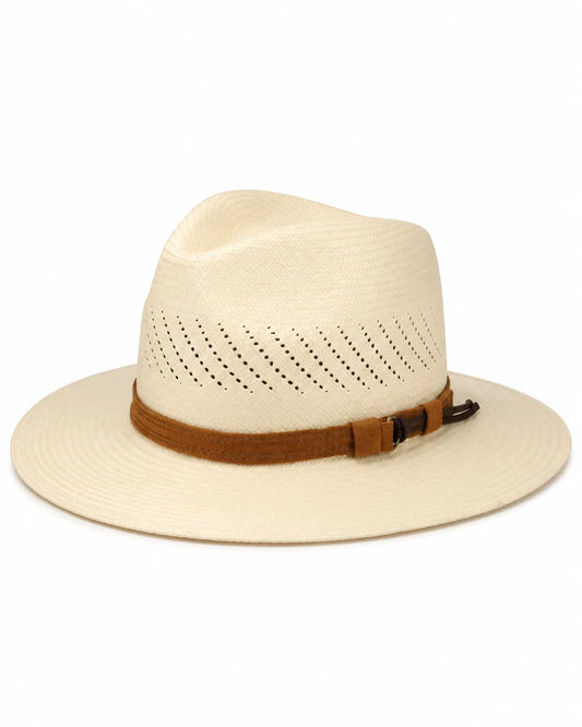 Premium Handwoven Straw Fedora Hat