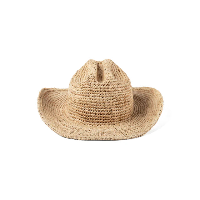 Natural Raffia Cowboy Hat