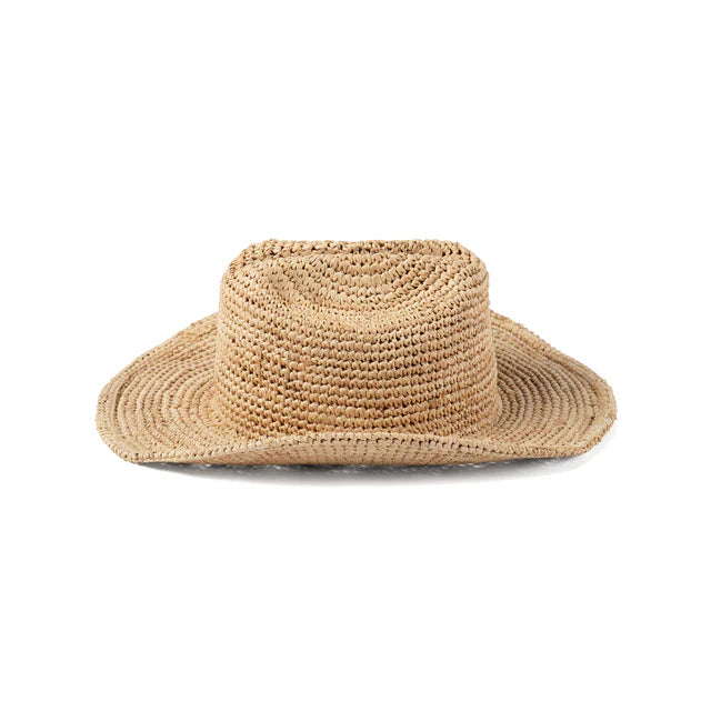 Natural Raffia Cowboy Hat