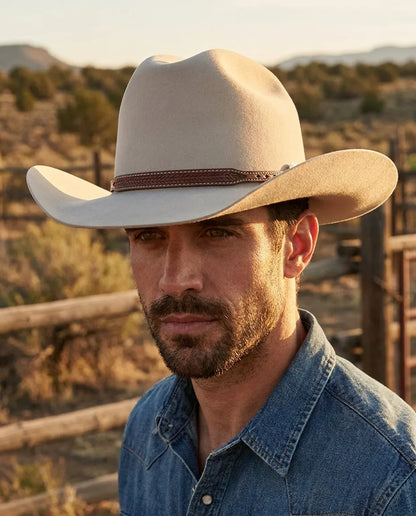 Raylan Givens Wool Felt Cowboy Hat