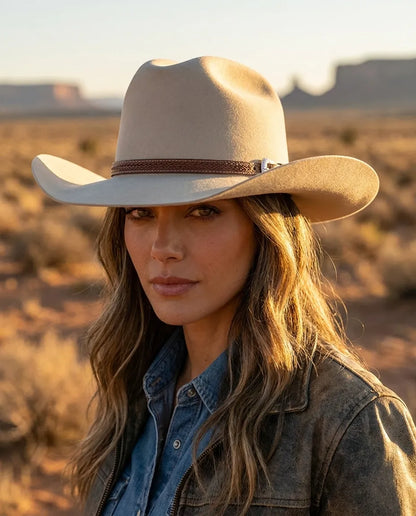 Raylan Givens Wool Felt Cowboy Hat
