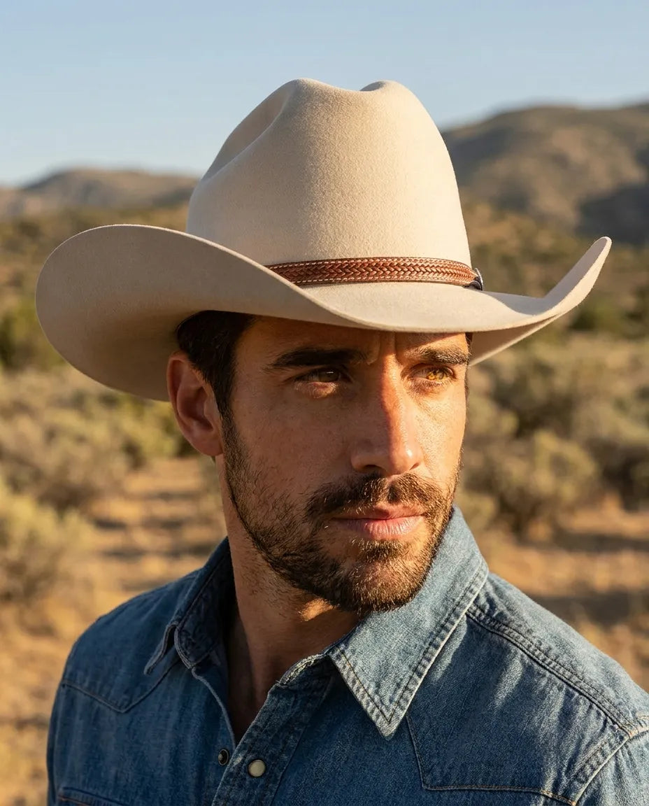 Raylan Givens Wool Felt Cowboy Hat