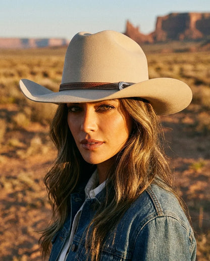 Raylan Givens Wool Felt Cowboy Hat