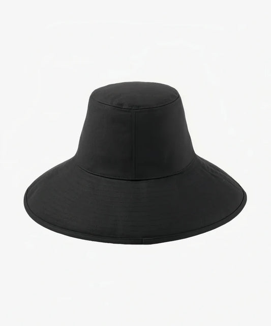 Black Scenic Canvas Bucket Hat