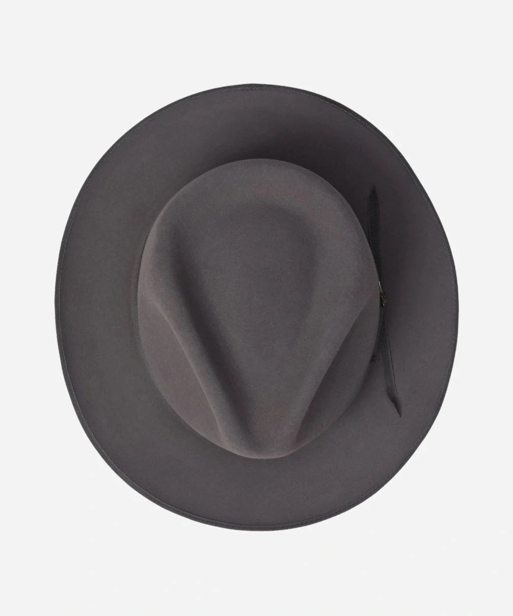 Grey Stratoliner Fedora Felt Hat