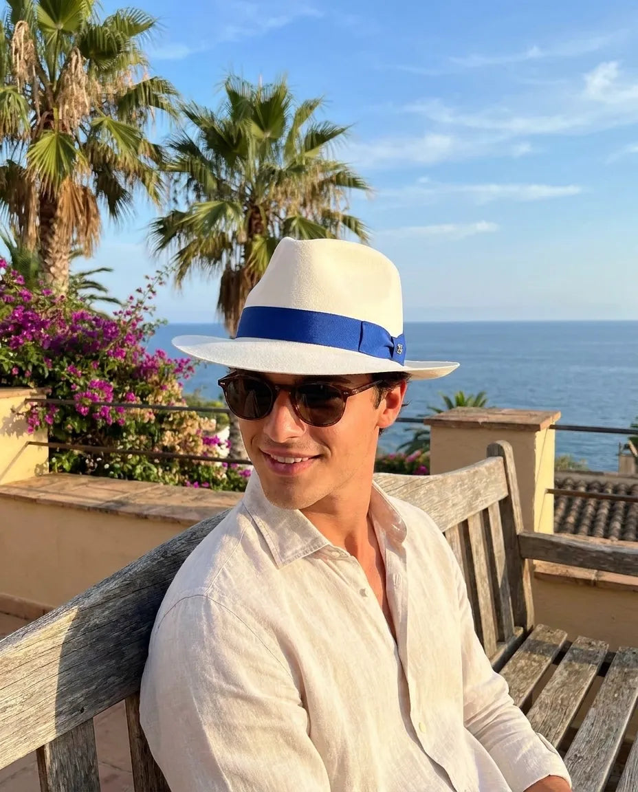Straw White Panama Hat For Women & Men