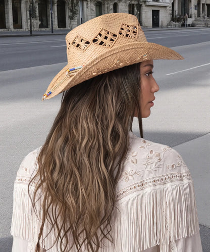 Wilderness Highway Natural raffia Straw Cowboy Hat