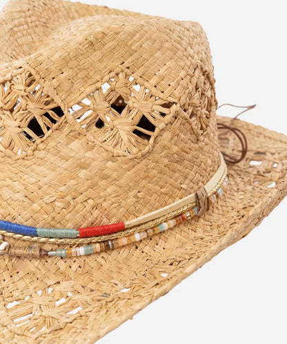 Wilderness Highway Natural raffia Straw Cowboy Hat