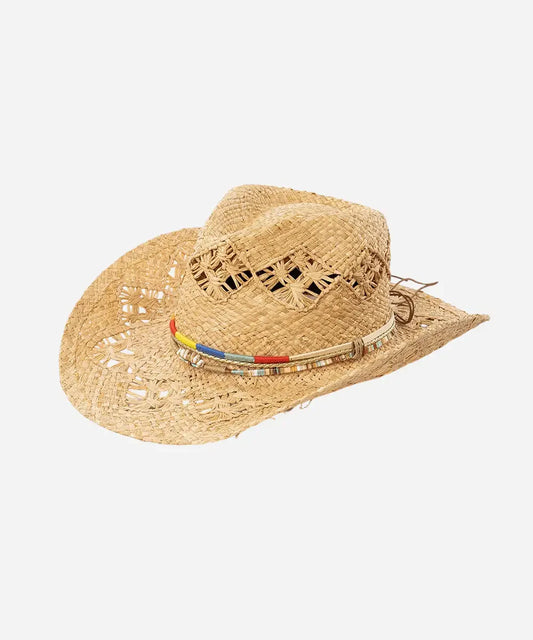 Wilderness Highway Natural raffia Straw Cowboy Hat